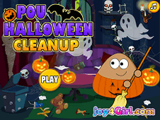 Pou Halloween CleanUp