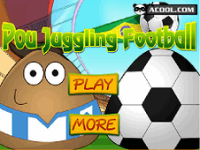 Pou Juggling Football