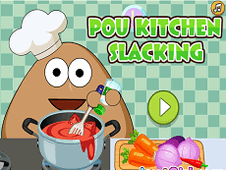 Pou Kitchen Slacking Online