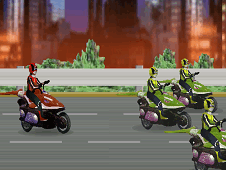 Power Rangers Moto Race