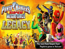 Power Rangers super Megaforce Legacy Online