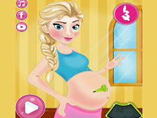 Pregnant Elsa day care