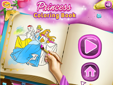 Princess Coloring Book