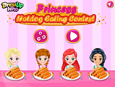 Princess Hotdog Eating Contest Online