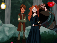 Princess Merida Kissing Prince Online