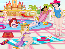 Princess Swimming Pool Decor