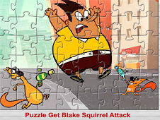 Puzzle Get Blake Squirrel Attack