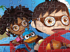 Puzzle Zack and Friends Flying Online