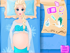 Queen Elsa Give Birth To A Baby Girl