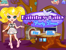 Rainbow Fairi Party Dress