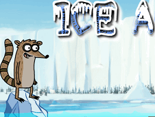 Rigby at Ice Age