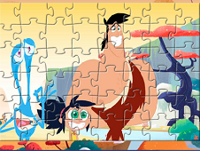 Rolling with the Ronks Characters Puzzle