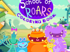 School of Roars Coloring Book