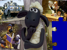 Shaun The Sheep Puzzle Online