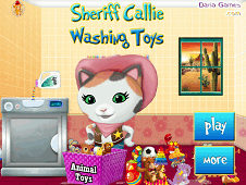 Sheriff Callie Washing Toys