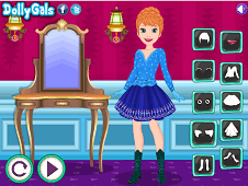 Shopaholic Frozen Anna Dressup