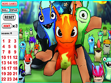 Slugterra Hidden Numbers Online