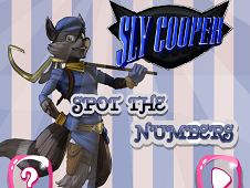 Sly Cooper Spot the Numbers