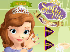 Sofia The First Nails Salon