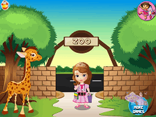 Sofia The First at Zoo