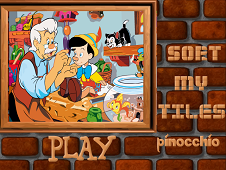 Sort My Tiles Pinocchio Online