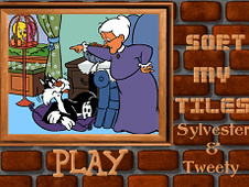 Sort My Tiles Sylvester and Tweety