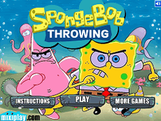 Spongebob Throwing