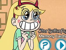 Star Butterfly Memory Cards