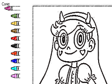 Star Vs the Forces of Evil Coloring Online