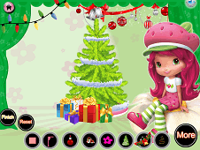 Strawberry Shortcake Christmas Room Decoration