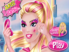 Super Barbie Sparkling Makeup