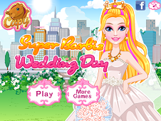 Super Barbie Wedding Day