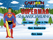 Superman Snowboarding Online