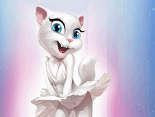 Talking Angela Puzzle Online