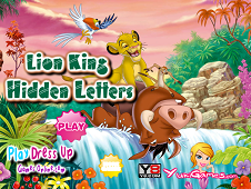 The Lion King Hidden Letters Online