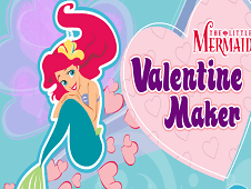 The Little Mermaid Valentine Maker Online