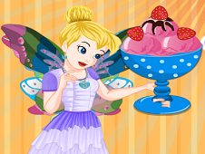 Tinkerbell Special Strawberry Ice Cream