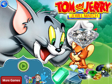 Tom and Jerry Jewel Match