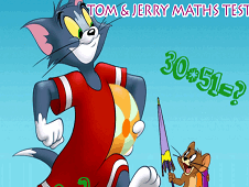Tom and Jerry Maths Test