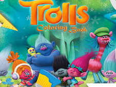 Trolls Coloring Book