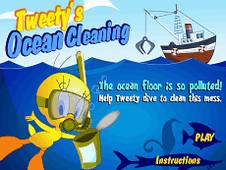 Tweety Ocean Cleaning Online