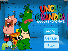 Uncle Grandpa Coloring Online