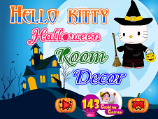 Hello Kitty Halloween Room Decor
