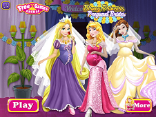 Pregnant Princesses Dress Up