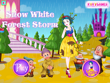 Snow White Forest Storm