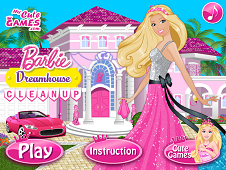 Barbie Dreamhouse Clean Up Online