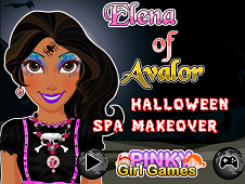 Princess Elena Halloween Spa Make Over