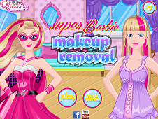 Super Barbie Makeup Removal