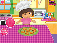 Dora Cooking Crackers