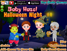 Baby Hazel Halloween Night